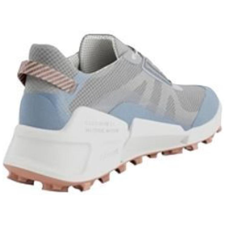 Ecco Biom 2.1 Walking MOUNTAIN Cow Leather Lightweight Low top Mountaineering & Hiking Shoes Women’s Blue