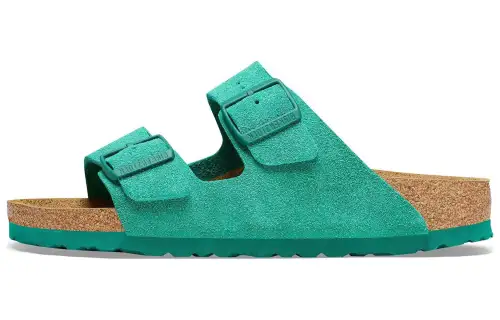 Birkenstock double-strap suede sandals