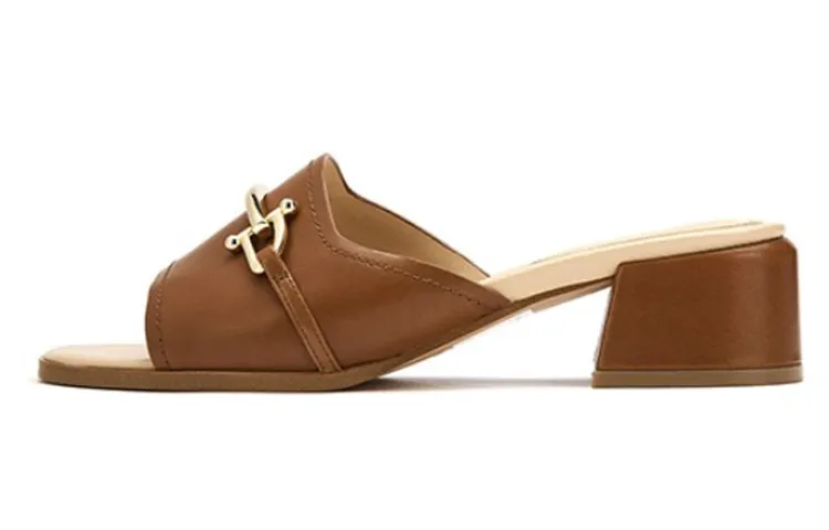 Clarks Slide Slippers Women's Brown