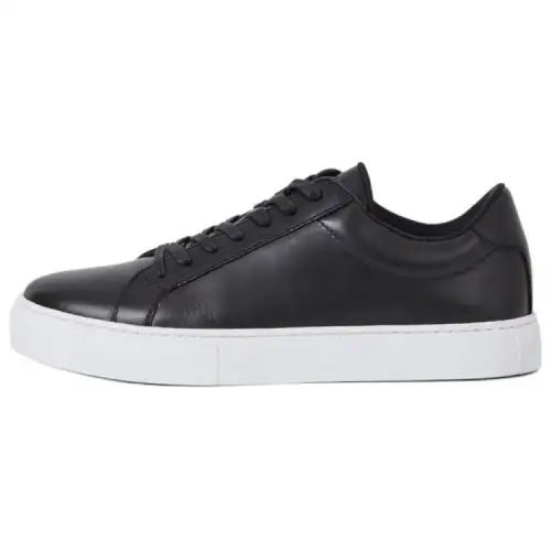 VAGABOND SHOEMAKERS Leather Low top Skateboard Shoes Men's Black