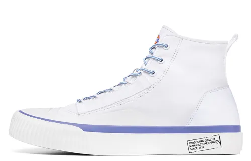 Dickies Canvas Shoes Men's High Top White