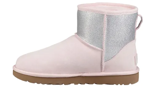 UGG Classic Mini Sparkle Fleece Lined Pink Women's