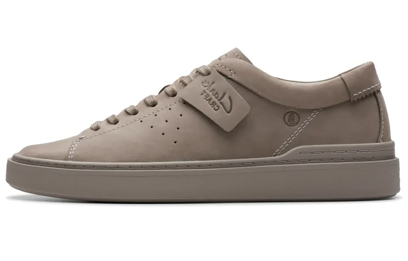 Clarks Wear resistant And Lightweight Low top Skateboard Shoes Men's Gray