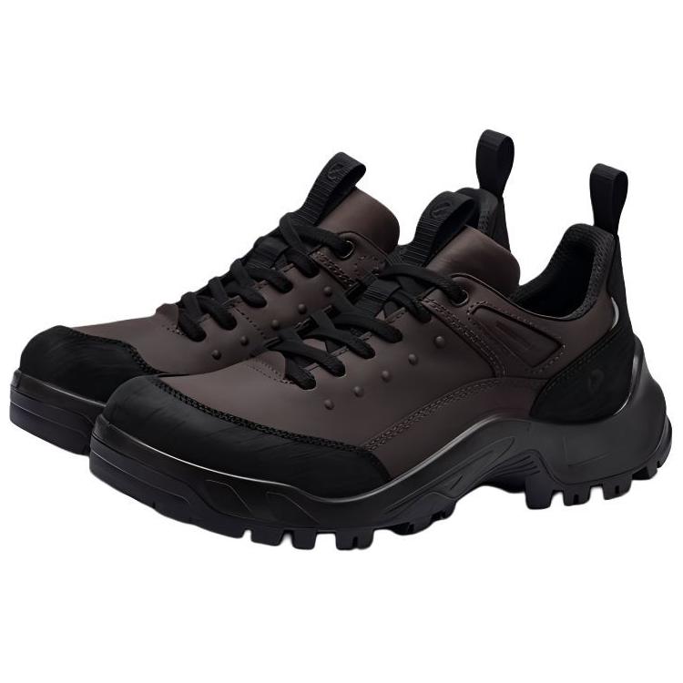 Ecco Cow Leather Low top Mountaineering & Hiking Shoes Men’s Brown