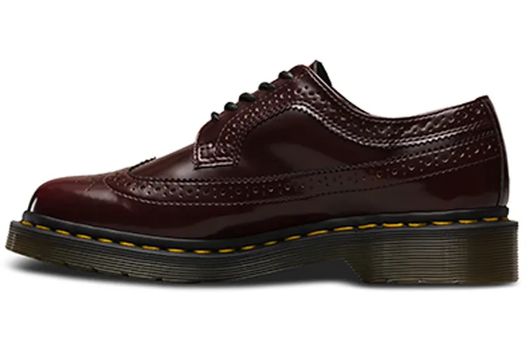 Dr.Martens Vegan 3989 Cambridge Brush Comfortable Casual Shoes Women's Cherry Red