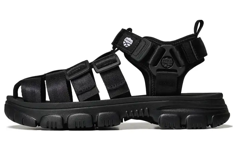 Shaka NEO HIKER At Beach Sandals Unisex Black
