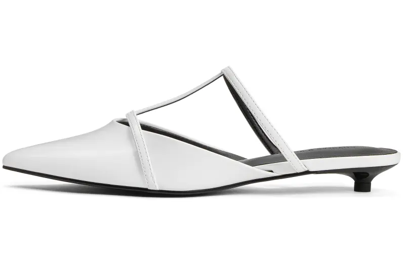 CHARLES&KEITH Closed Toe Slippers 2.8cm Women's