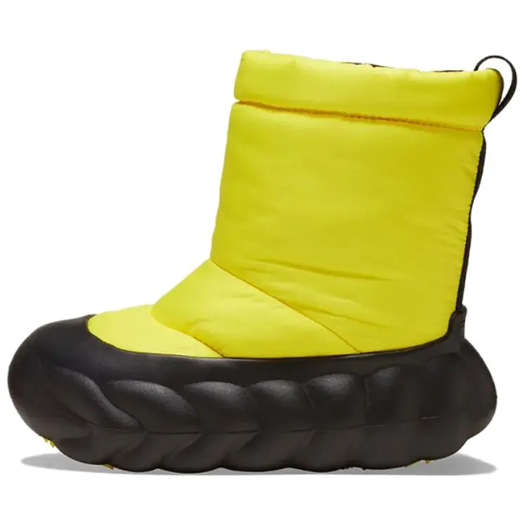 Crocs Overpuff Boot Cyber Yellow