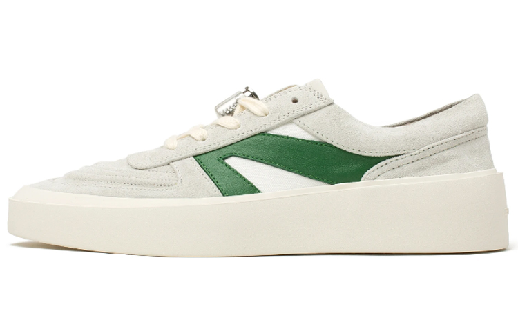 Мужские кроссовки Fear of God (бело-зеленые)