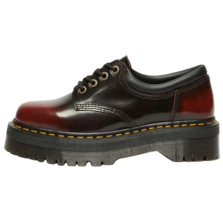 Dr.Martens 8053 Leather Abrasion Resistant Low top Casual Shoes Unisex Black Brown