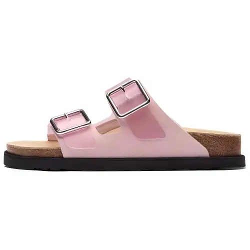 Birkenstock Abrasion Resistant Abrasion Resistant Slide Slippers Women's Rose Pink Narrow