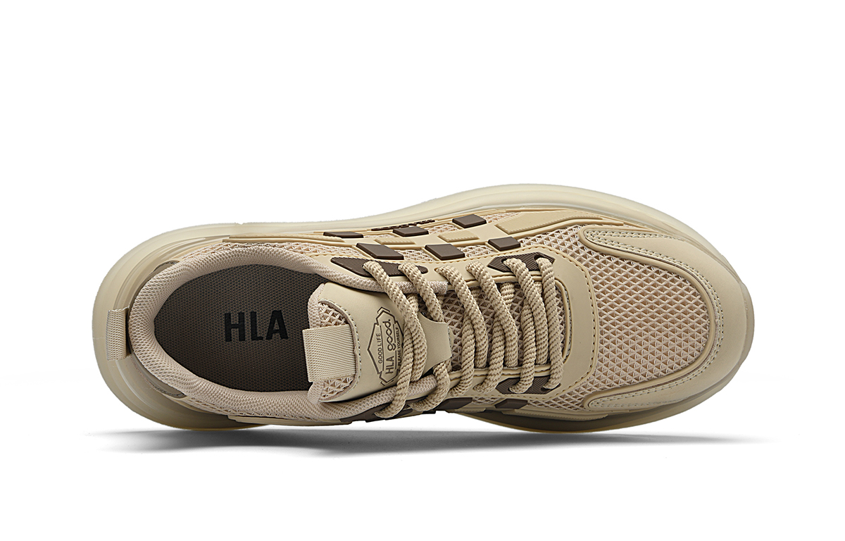 HLA Versatile Fabric Breathable Running Shoes Men’s