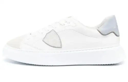 PHILIPPE MODEL Paris Temple Leather Sneakers