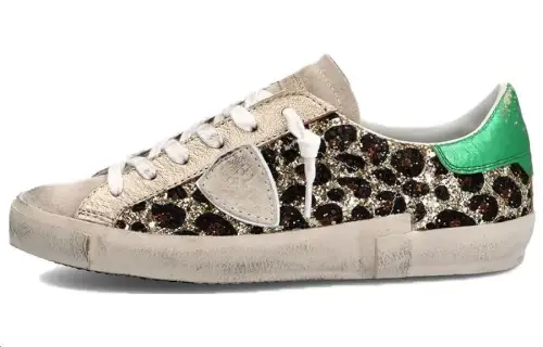 PHILIPPE MODEL Paris PRSX Leather Low-top Sneakers