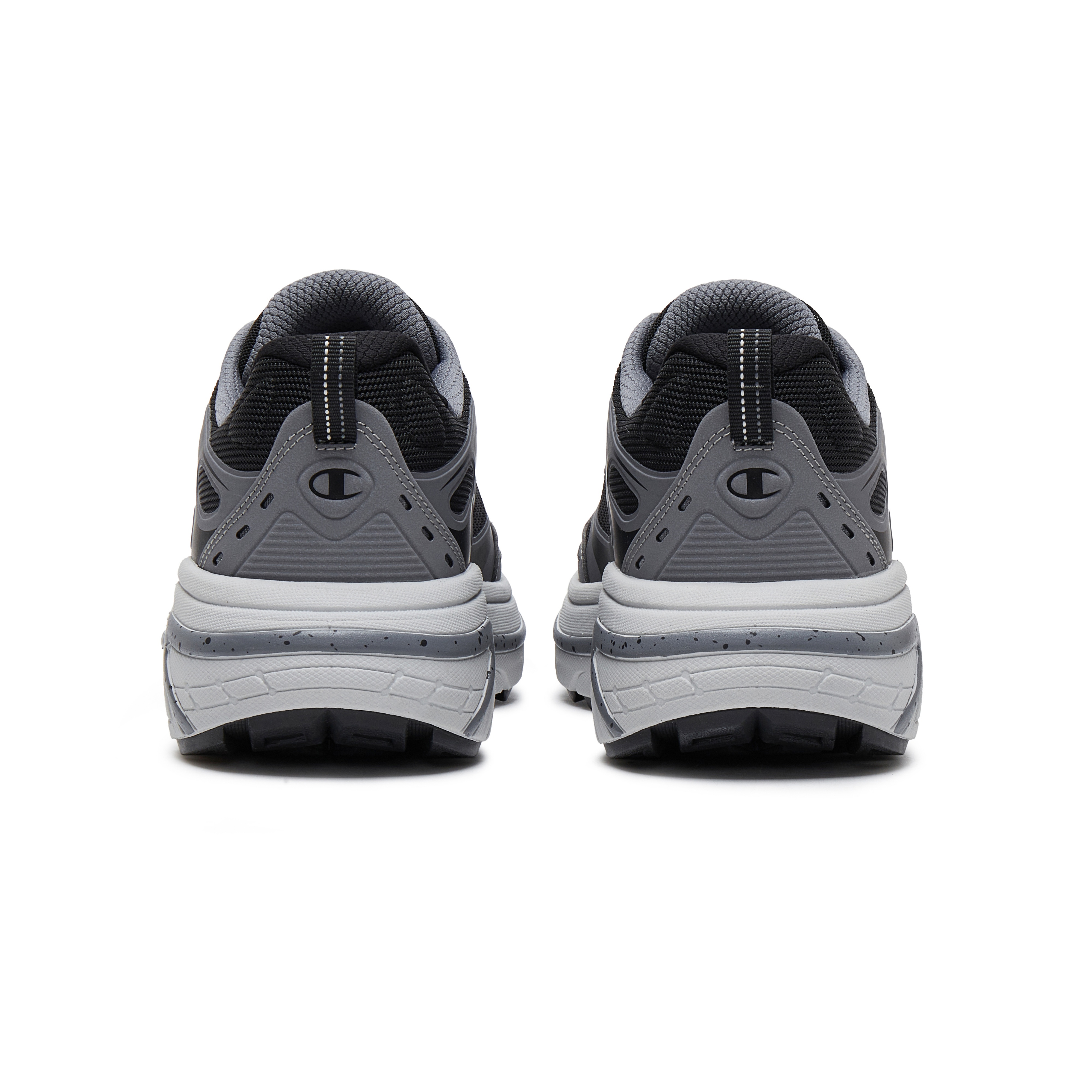 Champion Synthetic Leather Low top Running Shoes Men’s Black/Smoke Gray