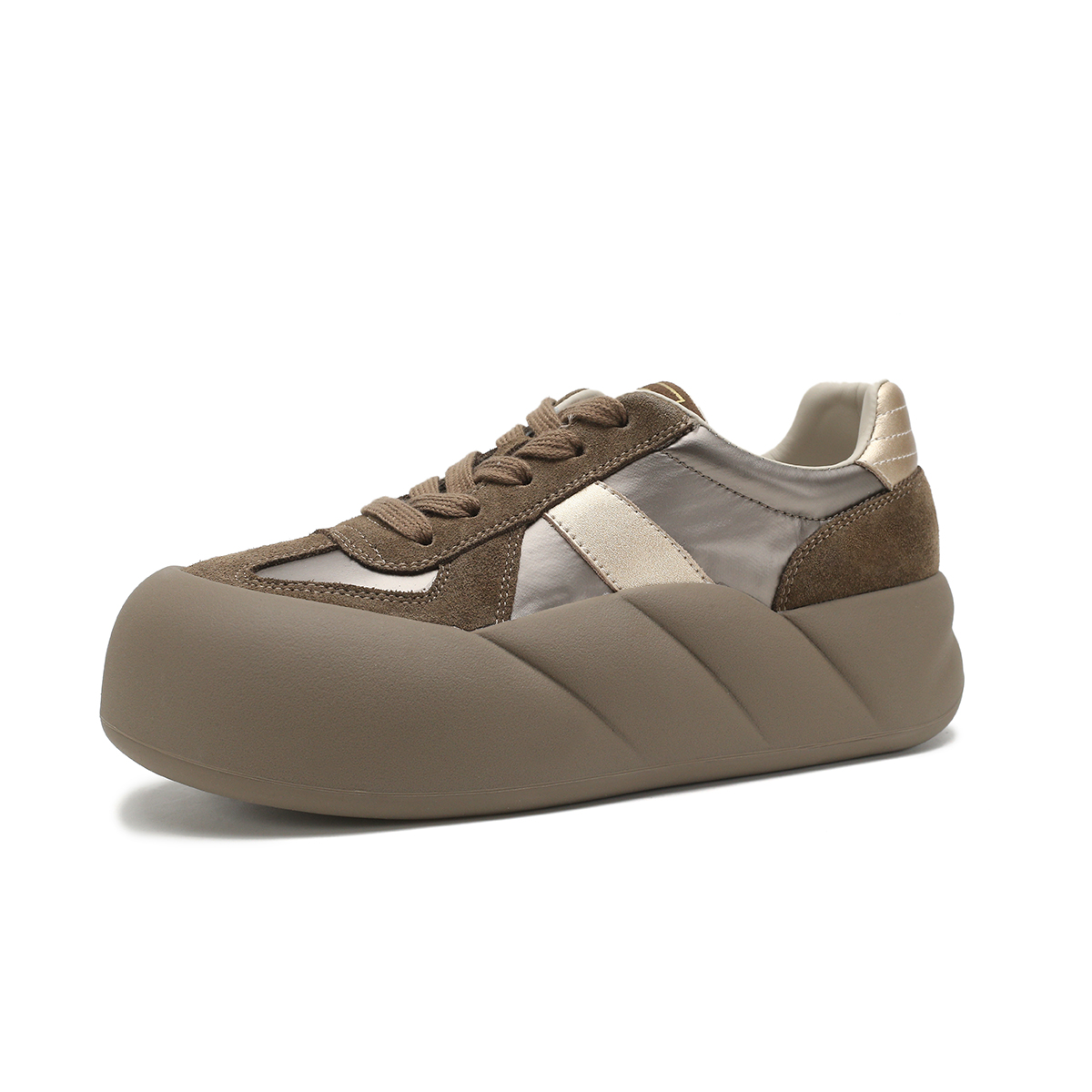 D FUSE SCANDINAVIA Skateboard Shoes Women's Low Top Brown