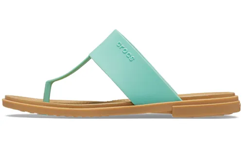 Crocs Special Lolita Resort Style Slip Resistant Abrasion Resistant Sports Slippers Women's Jade Green