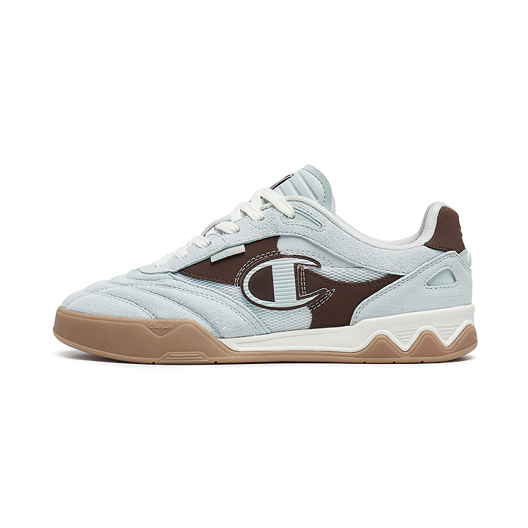 Женские кеды Champion Campus Trainer (зелено-коричневые)