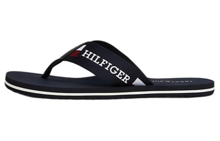 Tommy Hilfiger EVA Quiet Quick Dry Flip Flops Men's Black