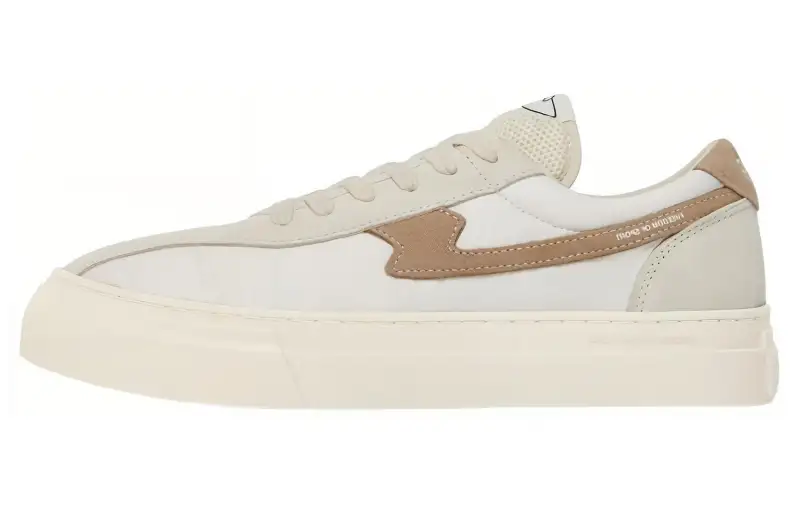 Stepney Workers Club Leather Low top Skateboard Shoes Unisex White