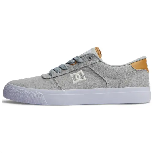 DC Shoes Athleisure Low top Canvas Shoes Men's Light Gray