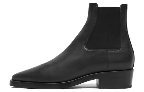 Fear of God Pointed-toe Leather Ankle Boots