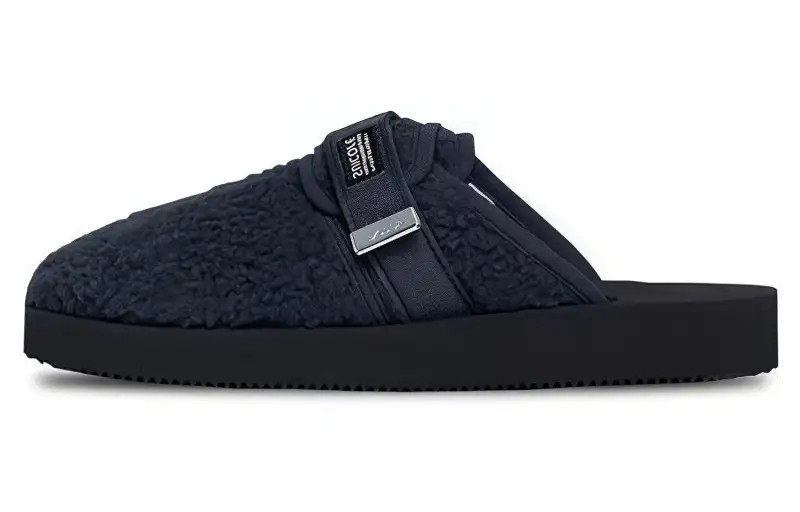 Suicoke Nylon Closed Toe Slippers Men's Marine Blue
