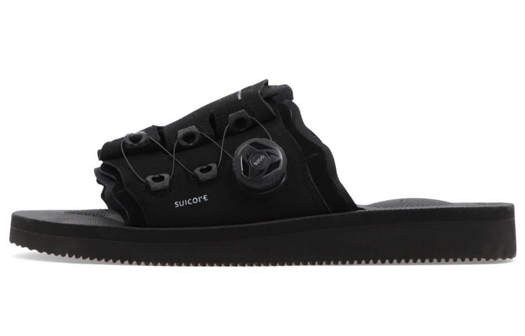 Мужские шлепанцы Suicoke X (черные)