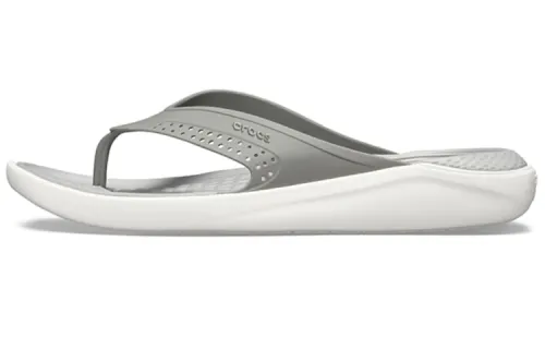 Crocs LiteRide Beach Gray Slippers