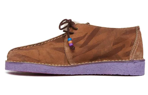 Aries x Clarks Suede Casual Shoes Men's Brown
