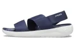 Crocs LiteRide Beach Sandals Women's Blue/White