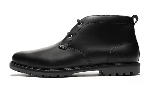 COLE HAAN Cow Leather Casual Shoes Men's Black