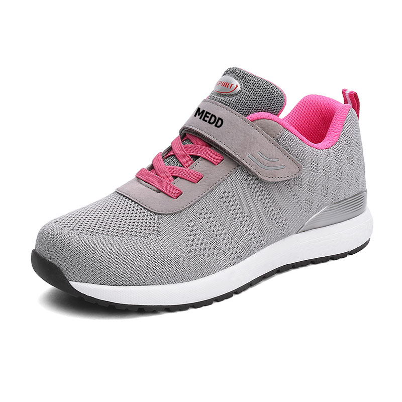Medd Walking Shoes Women’s Low Top Light Gray