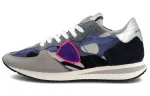 PHILIPPE MODEL Trpx Casual Shoes Women's Low Top Camouflage Gray