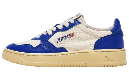 AUTRY Stylish Skateboarding Shoes Men's Blue White