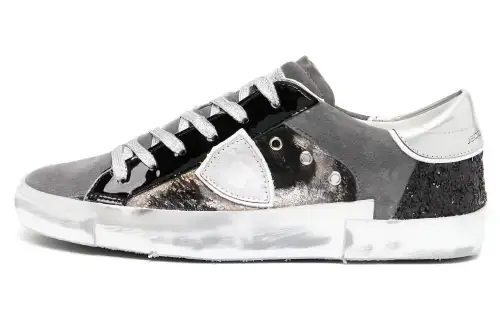 PHILIPPE MODEL Leather Low top Skateboard Shoes Women's White