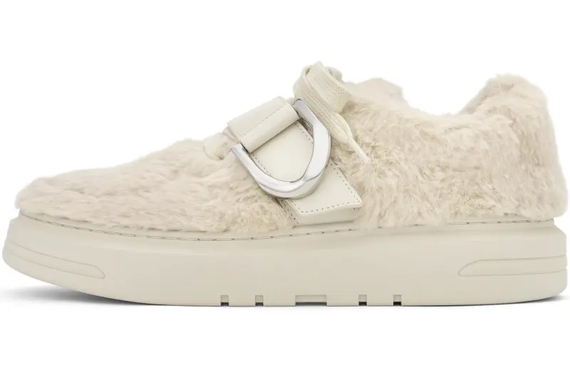 CHARLES&KEITH Low top Casual Shoes 3.cm Women's Ecru
