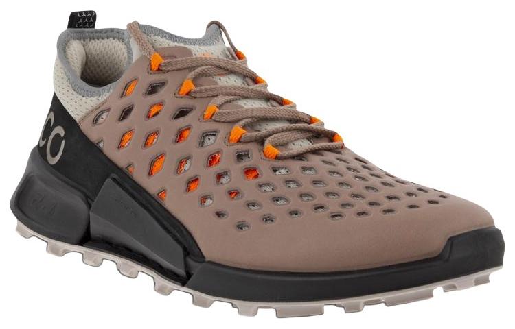 Ecco Leather Low top Running Shoes Men’s Brown