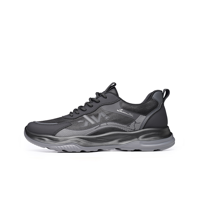 LAORENTOU Outdoor Shoes Men’s Low Top Black