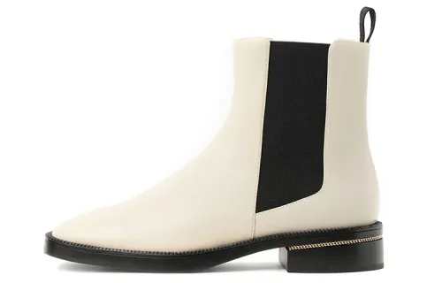 CHARLES&KEITH Short Chelsea Boots Women's Pink