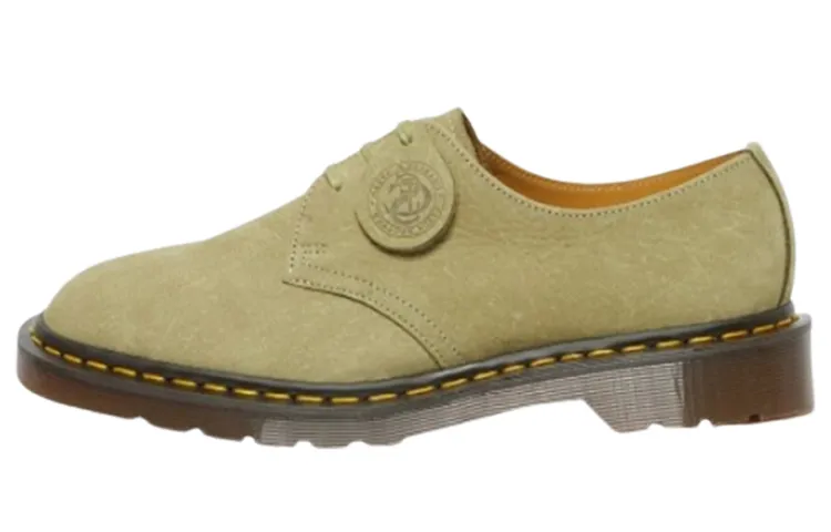 Dr. Martens 1461 Made In England Nubuck Leather Oxford Green