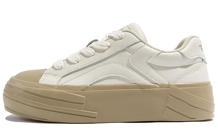 TUOPIN Microfiber Leather Slip Resistant, Abrasion Resistant, Lightweight, Breathable Low top Skateboard Shoes Unisex