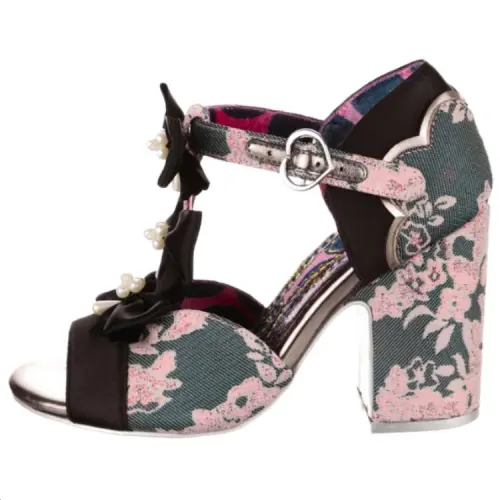 IRREGULAR CHOICE Pu One Strap Sandals Women's Black