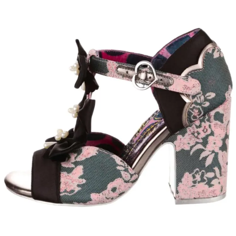 IRREGULAR CHOICE Pu One Strap Sandals Women's Black