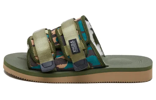 Suicoke Rubber Sole Quick Dry Abrasion Resistant Quick Dry Abrasion Resistant Slide Slippers Men's Green
