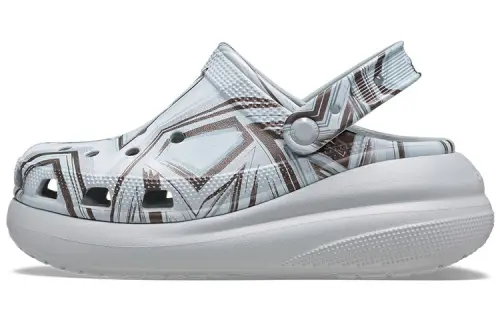 Crocs Classic Crush Disco Clog 'Clear Bue' Women's