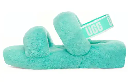 UGG Oh Yeah One Strap Sandals Women's Light Green