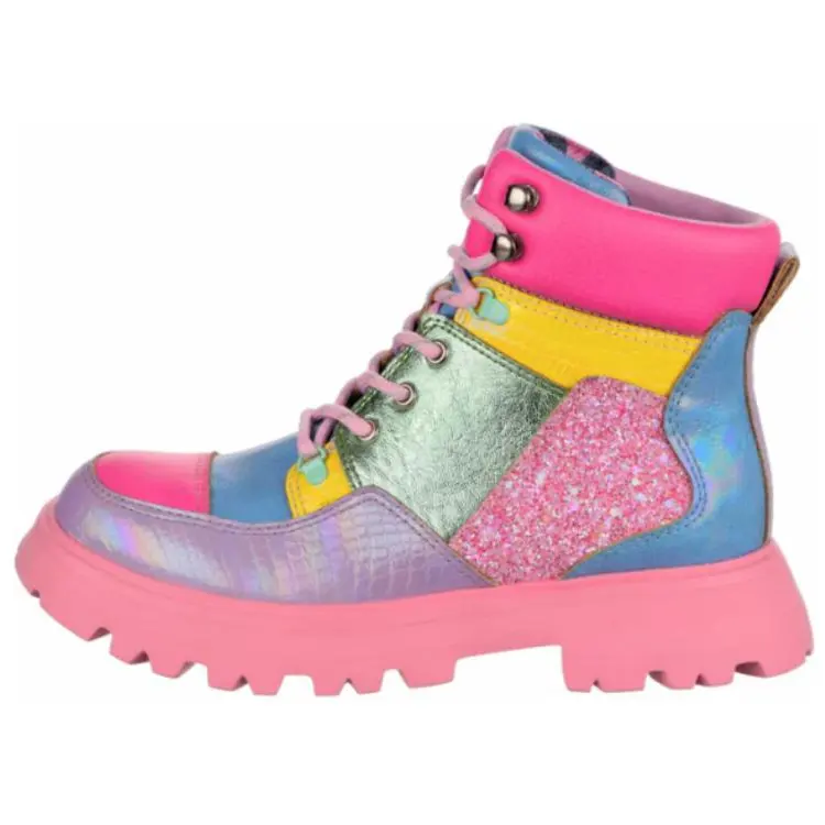 IRREGULAR CHOICE Pu Ankle Boots Women's Pink