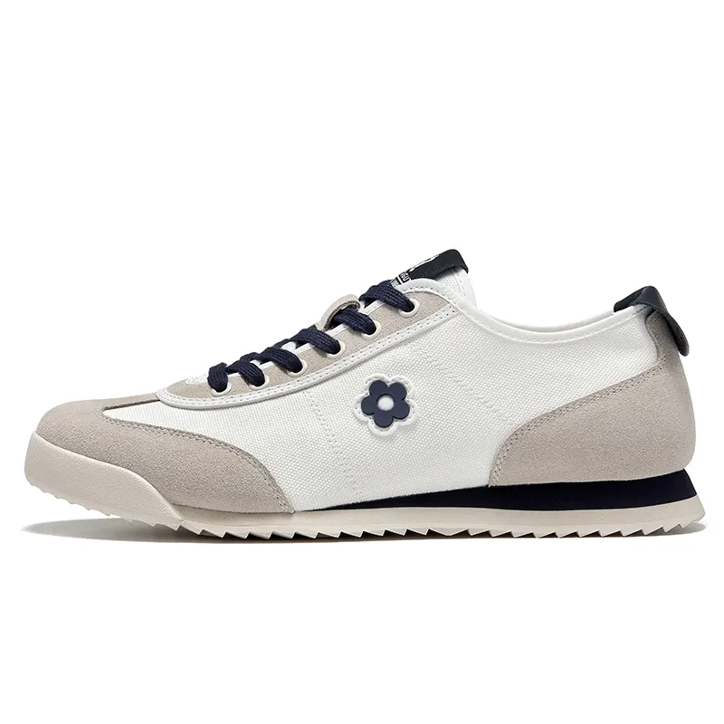 Montagut Casual Shoes Men's Low Top Beige/Blue White/Ecru