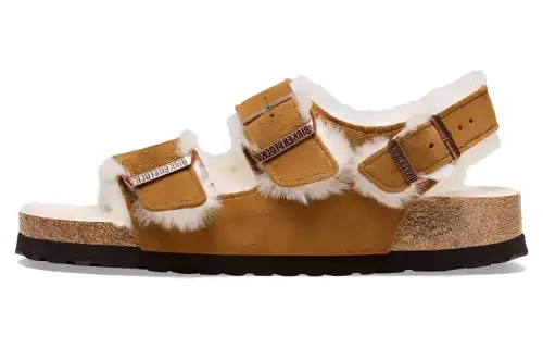 Birkenstock Milano Buckled Suede Sandals Women's